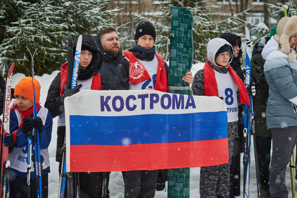 Второй этап городского лыжного первенства по оздоровительному бегу на лыжах памяти Александра Замятина состоялся сегодня в Костроме